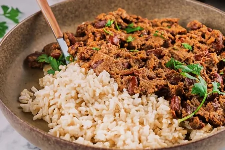 Cajun-Style Vegan Red Beans and Rice