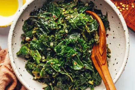 Garlicky Sautéed Greens