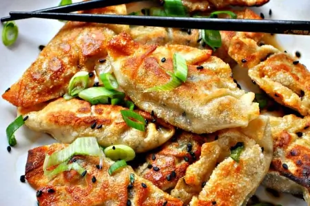 Sesame Tofu Dumplings